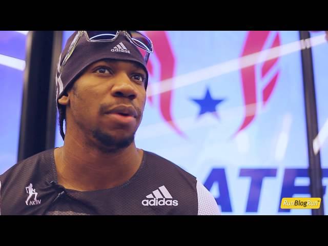 Interview w/ Yohan Blake @ adidas BOOST Boston Games