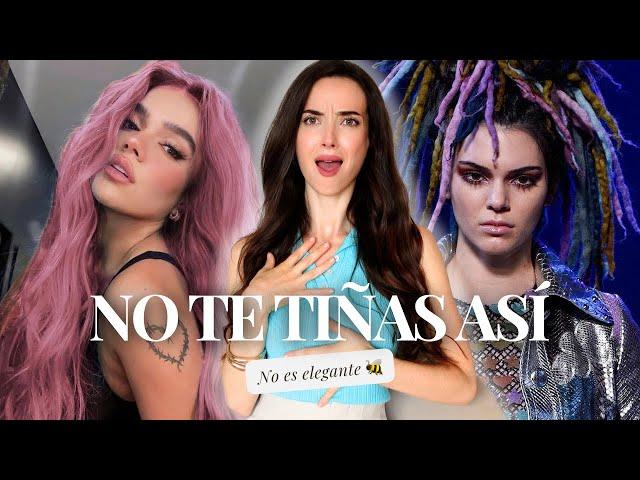 7 COLORES DE PELO QUE NO SON ELEGANTES  Susana Arcocha