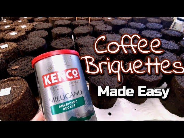 Coffee Briquettes Made Easy