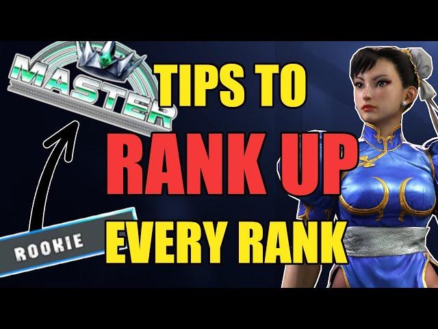 Tips to rank up for EVERY Rank from Rookie to High MR Master (Time stamped for each rank)