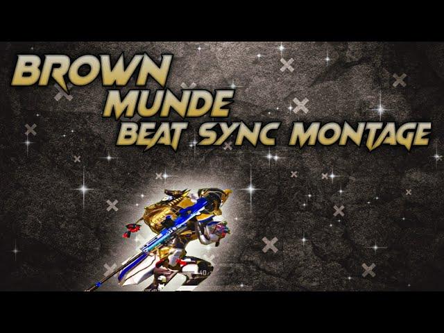 BROWN MUNDE - PUBG BEAT SYNC MONTAGE | PUBG MOBILE | Mirza Gaming YT