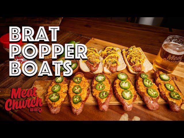 Bratwurst Popper Boats