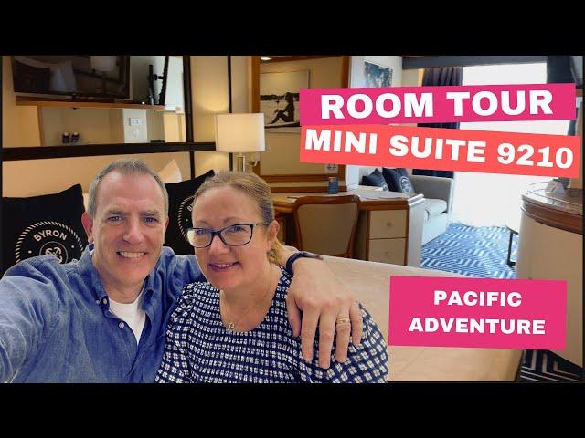 P&O Pacific Adventure Cabin Tour Mini Suite 9210