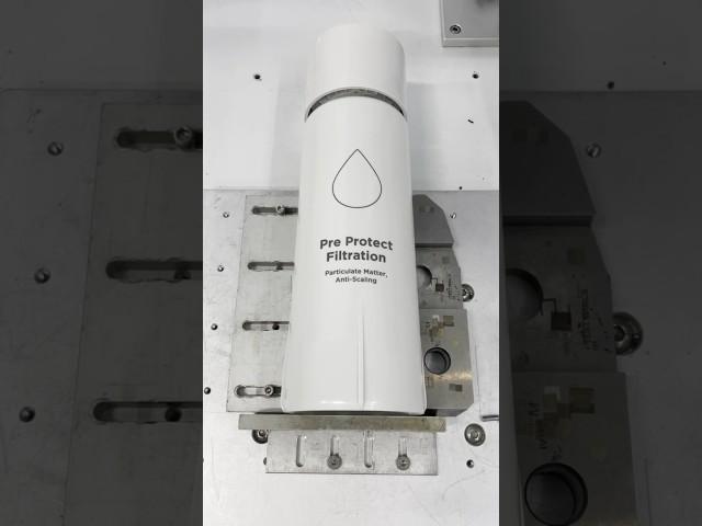 ABS플라스틱 정수기 필터에 레이저 마킹하기 #레이저마킹기 #marcs #레이저 #레이저각인기 #laser #machine
