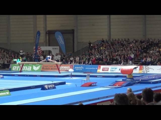 German National Championships Gymnastics All Around Kim Bui Vault