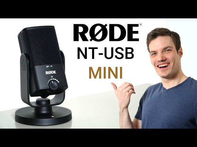 First look at the new Rode NT USB MINI Microphone