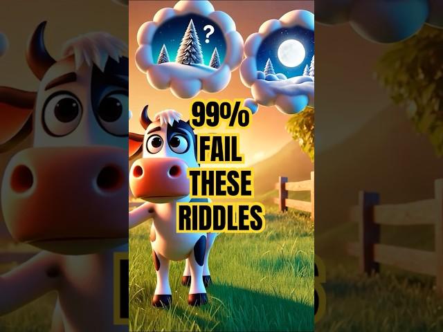 This Cow Riddle Will Trick Your Brain!  | #BrainTeaser #LogicPuzzle #99PercentFail