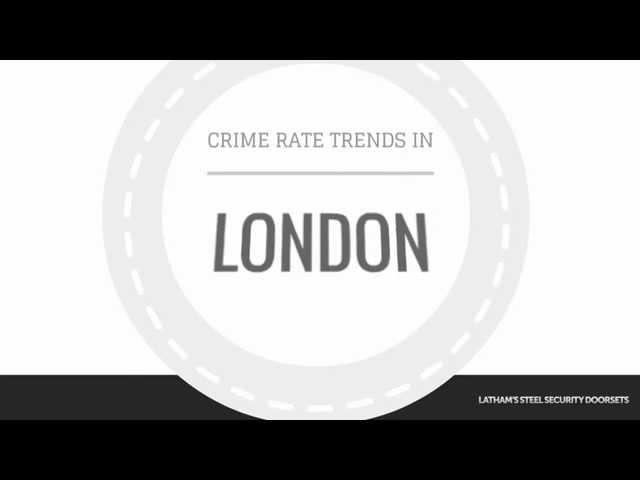 Crime Rate Trends - London - Latham's Steel Security Doorsets