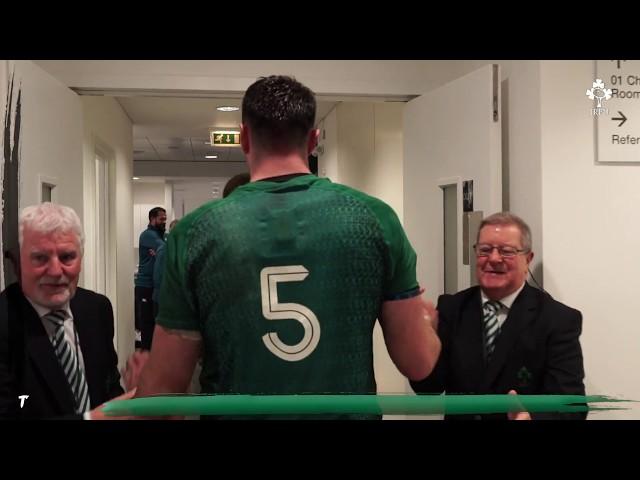 Irish Rugby TV: Ireland v New Zealand Tunnel Cam At Aviva Stadium