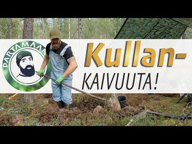 Kullankaivuuta Lapissa! ️ | 4K