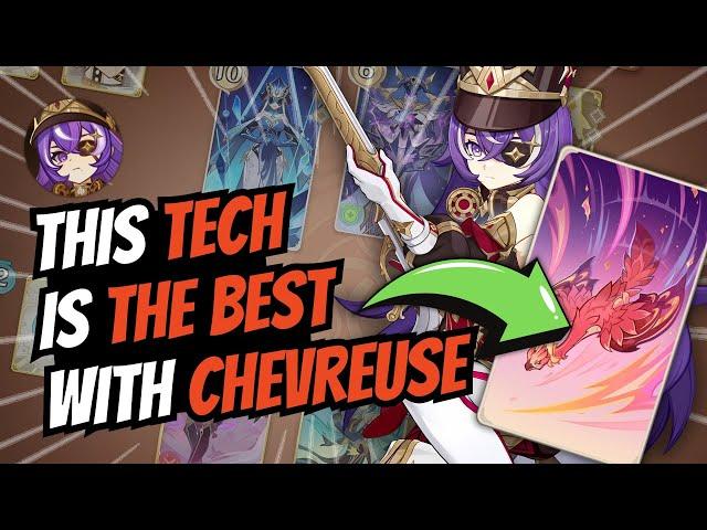  THIS TECH CARD IS THE BEST WITH CHEVREUSE  | Genshin Impact TCG