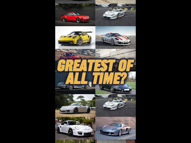 What's The Greatest Porsche of All Time?