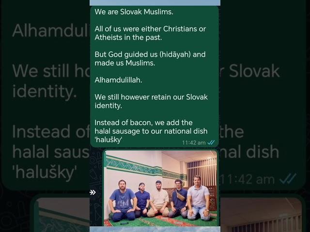 Slovak muslimes - alhamdulillah @suvanappiriyan