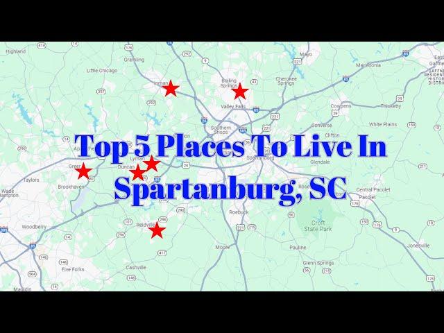 Best places to live in Spartanburg, SC