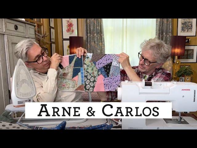 New Version of our Crazy Quilt Tutorial Without the Frozen Image - by ARNE & CARLOS