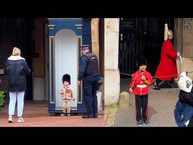 7 Heart-warming Times Where Kids Paid Respect To The Kings Guard!