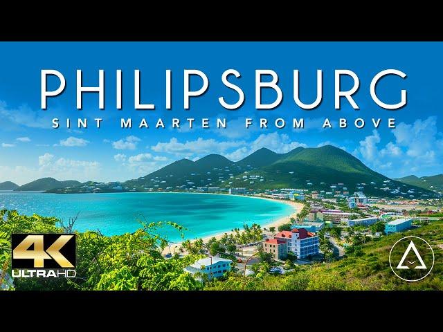 SAINT MARTIN - PHILIPSBURG - SINT MAARTEN IN 4K DRONE FOOTAGE (ULTRA HD) - St. Martin From Above UHD