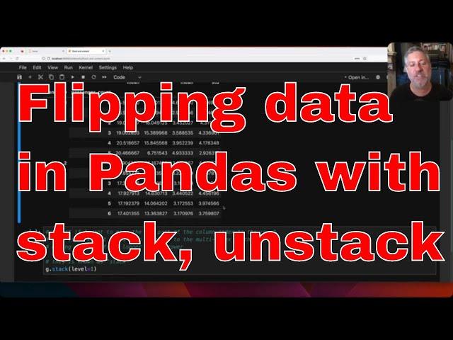 Flipping Data with Pandas: Stack & Unstack