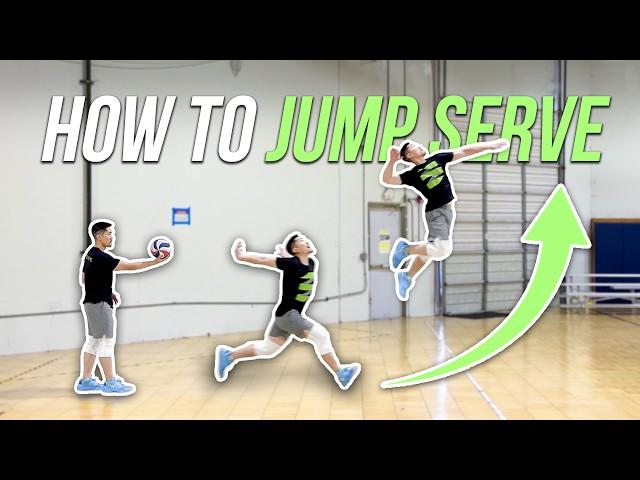 Jump Serve Technique Volleyball Tutorial 2.0 | Toss, Footwork, Timing