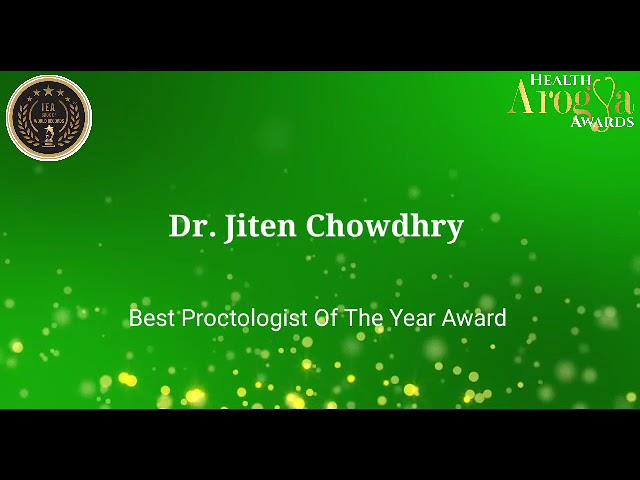 Dr. Jiten Chowdhry | IEA AWARDS 2023 | NATIONAL DOCTORS DAY | MUMBAI