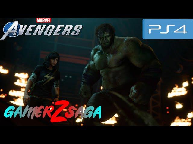 Hulk vs Abomination - Marvel Avengers Beta Part 3 (PS4 Pro)