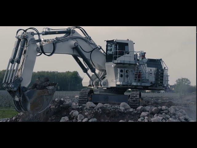 Komatsu, Volvo, Liebherr, and Caterpilla - Battle of the Giants.