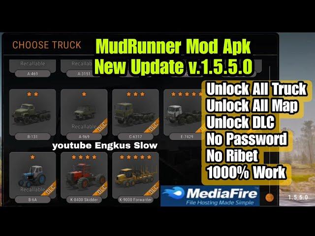 MudRunner Mod Apk 2024 version 1.5.5.0