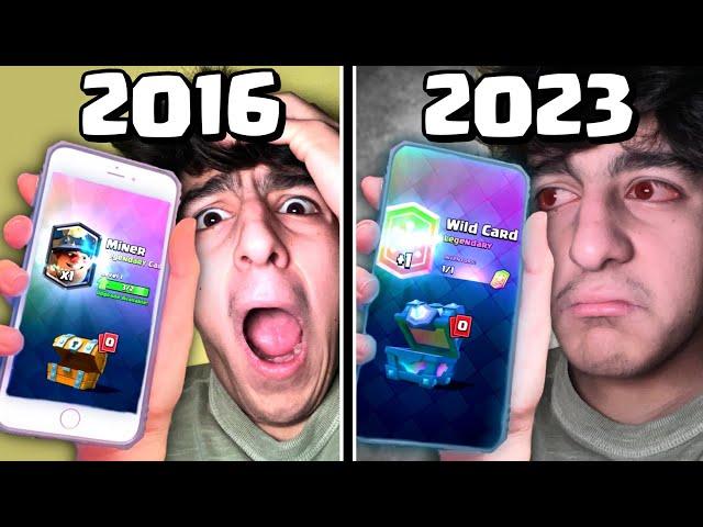 Clash Royale Before And After…