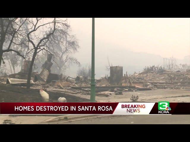 Community near Santa Rosa hit hard by Glass Fire