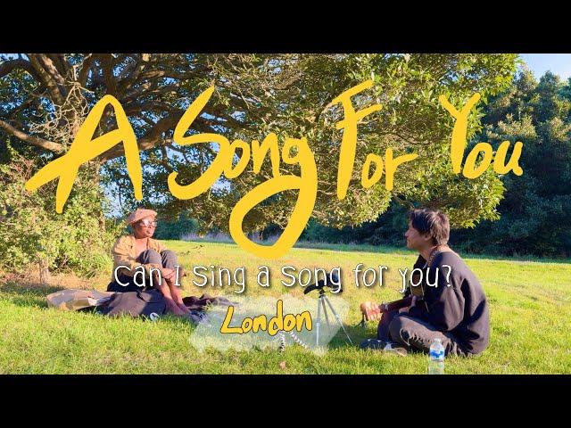  What happens if a Korean guy sings for Londoners in Primrose Hill...?