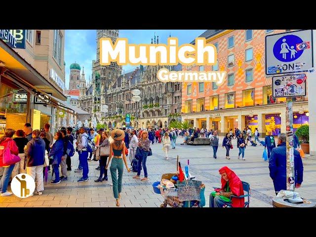 Munich, Germany  | Exploring Europe's Best Cities | 4k HDR 60fps Walking Tour (▶35min)