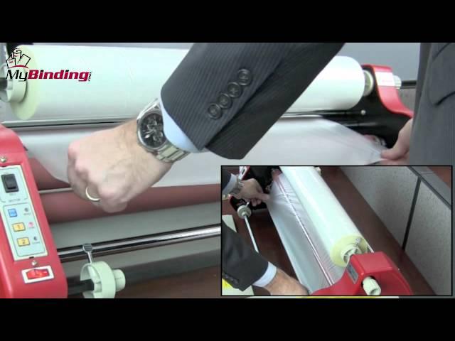 How To Set up the MY2700L Roll Laminator