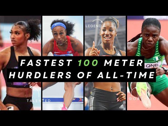 Top 10 Fastest Women's 100m Hurdles | Record Breaking Performances