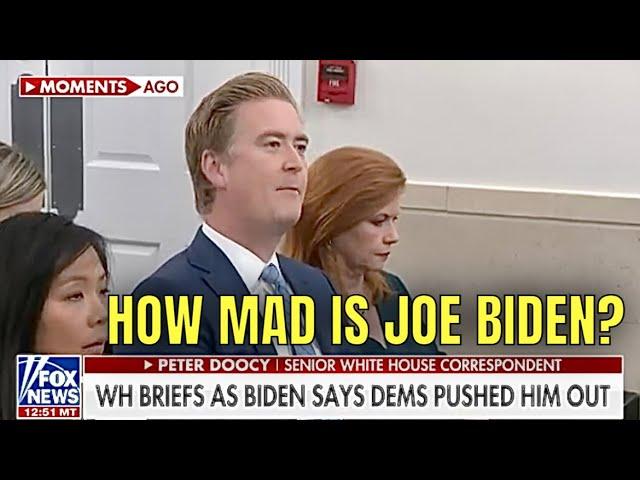 “How MAD is President Biden at Nancy Pelosi?” - Peter Doocy asks what we’ve all been wondering!