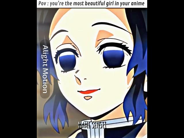 Mah gurl she is the prettiest 🫶 || shinobu edit || #demonslayer #shinobu #anime