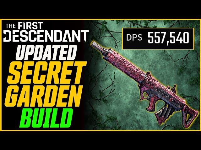 Updated Secret Garden Build! (Best Weapon For Freyna, Ajax, Viessa Etc.) // The First Descendant