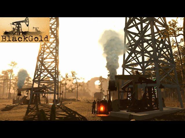 Oil Mining Business Beginnings First Look ~ Black Gold Oil Drilling Simulator