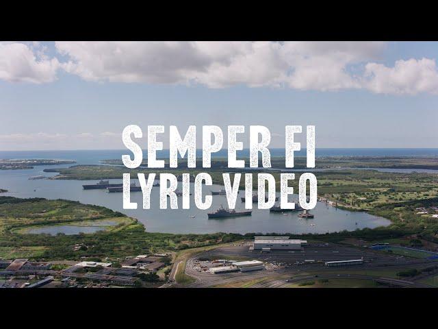 mjhanks - SemperFi (Ft. Topher, The Marine Rapper, D.Cure ) [LYRIC VIDEO]