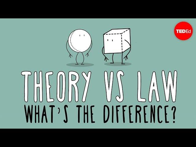 What’s the difference between a scientific law and theory? - Matt Anticole