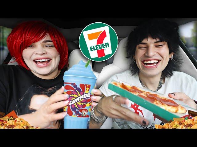 Trying 7Eleven Snacks with Trisha Paytas!