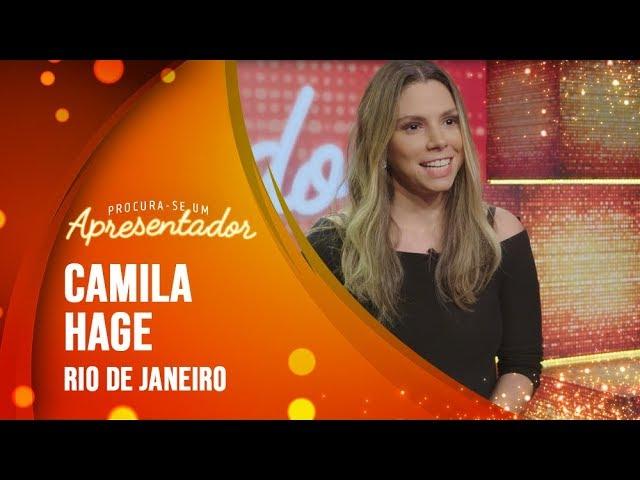 Conheça CAMILA HAGE participante do "Procura-se um Apresentador Shoptime"!