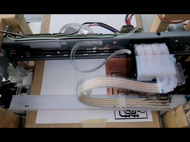 Homemade printer for PCB