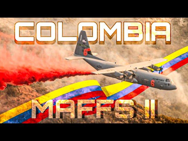 LA FUERZA AÉREA COLOMBIANA PONE EN SERVICIO SU SISTEMA MAFFS II DE SU C-130 HERCULES