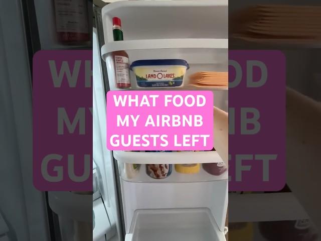 What My Airbnb Guests Left