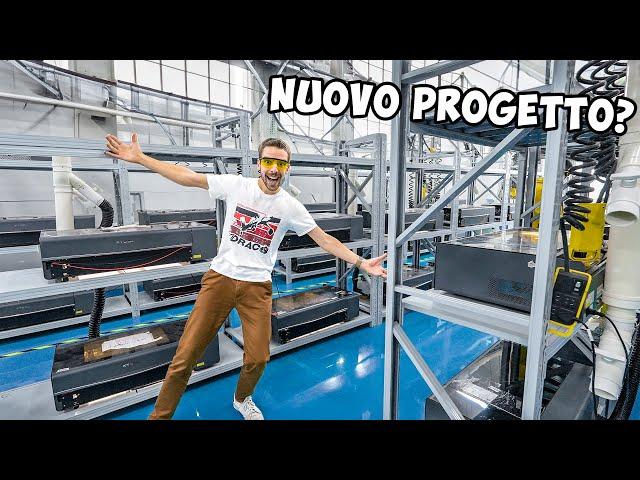 in questo laboratorio si Testano i LASER  (+simulatore di corrieri!) Visita xTool