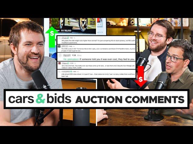 Do Auction Comments Change the Outcome on Cars & Bids? Doug and Team Discuss!