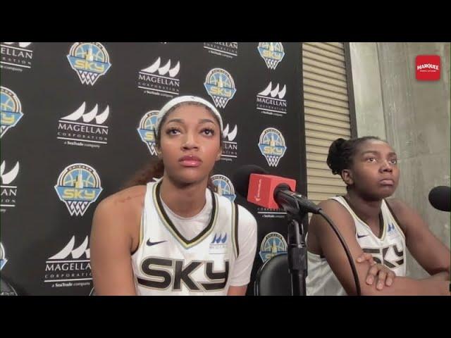 Chicago Sky postgame interviews: Tyler Marsh, Angel Reese and Elizabeth Williams