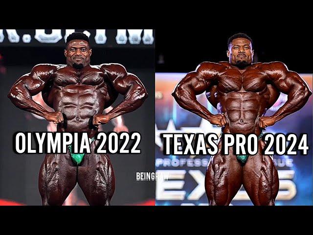 Andrew Jacked (Mr. Olympia 2022 VS Texas Pro 2024) Physique Comparison