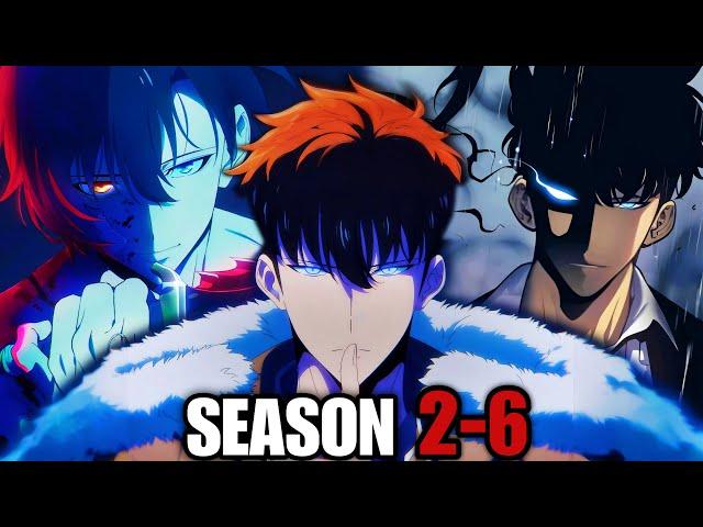 (FULL STORY) Pinakamahinang Hunter, Ngunit Naging GOD Rank KING of Death, Solo Leveling Season 2-6