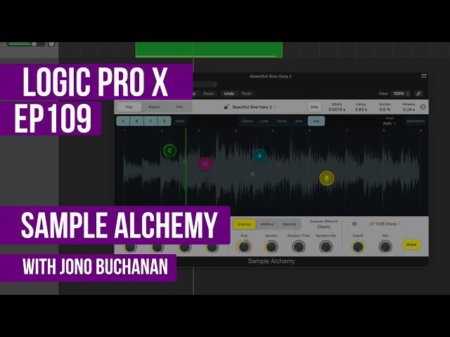 LOGIC PRO X - Sample Alchemy